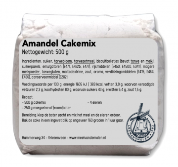 Amandel cakemix   meel van de molen