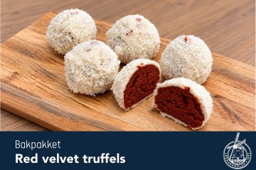 Bakpakket red velvet truffels