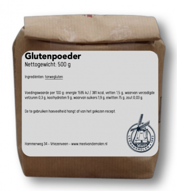 Glutenpoeder   meel van de molen