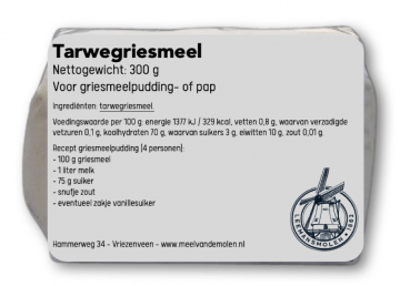 Griesmeel   meel van de molen
