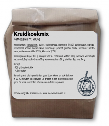 Kruidkoekmix   meel van de molen