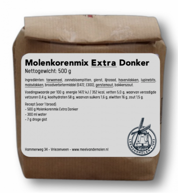 Molenkoren extradonker 500g