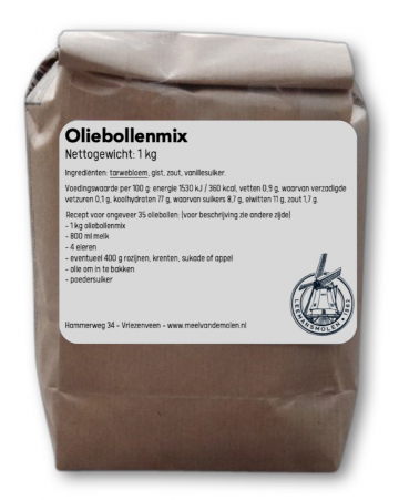 Oliebollenmix   meel van de molen