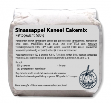 Sinaasappel kaneel cakemix   meel van de molen
