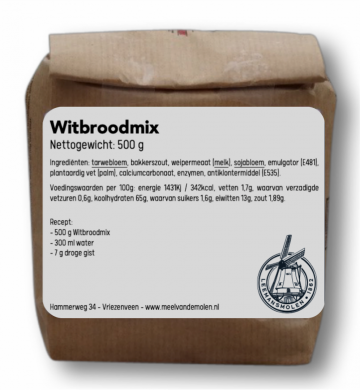 Witbroodmix 500g