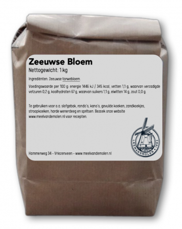 Zeeuwse bloem 1kg   meel van de molen